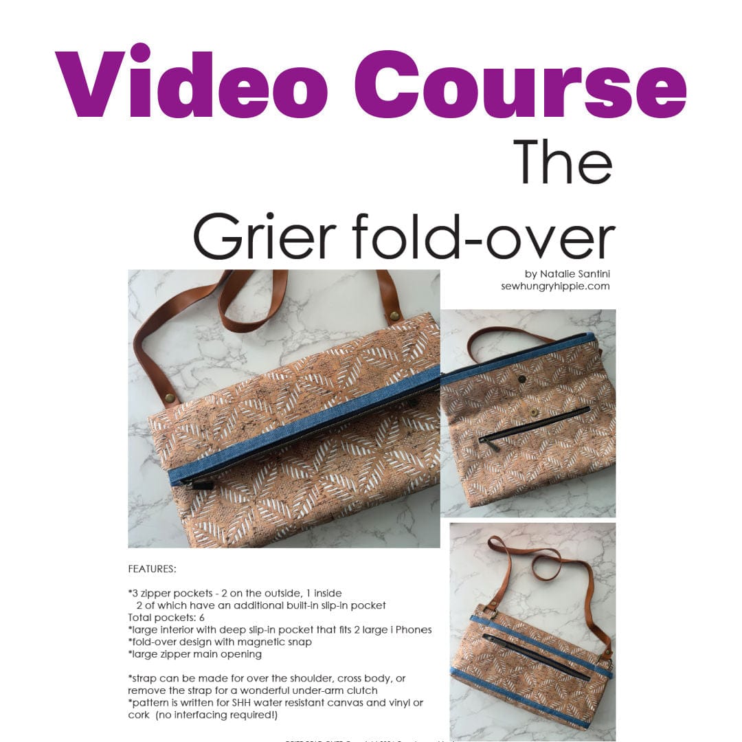 Square Grier fold-over video course.