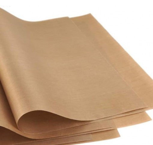 Brown sheet on a white background