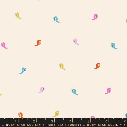 Washi Plus Fabric Collection by Ruby Star Society / preorder / 3 yard bundle Natural