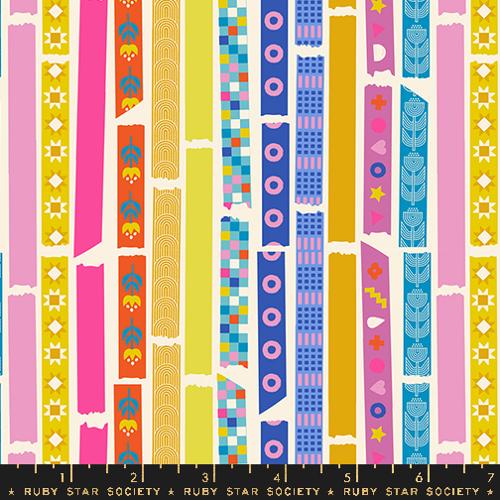 Washi Plus Fabric Collection by Ruby Star Society / preorder / 3 yard bundle Natural