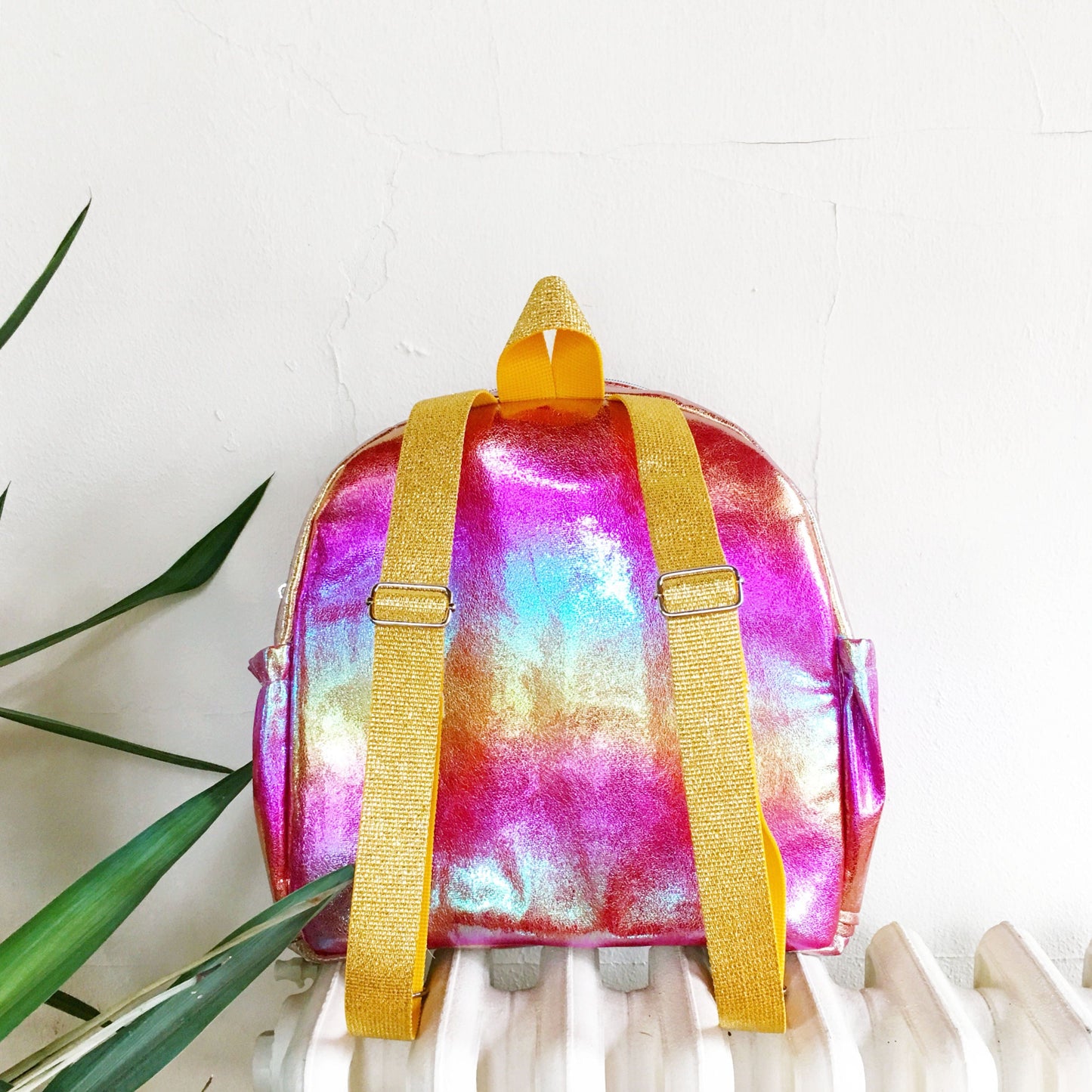 Trina iridescent backpack