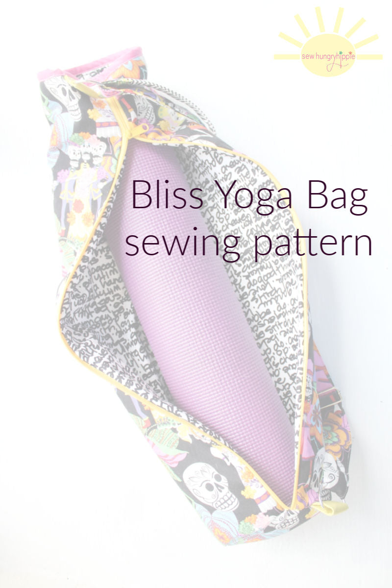 Bliss Yoga Bag sewing pattern