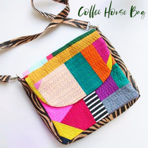 Coffee House Bag printed pattern