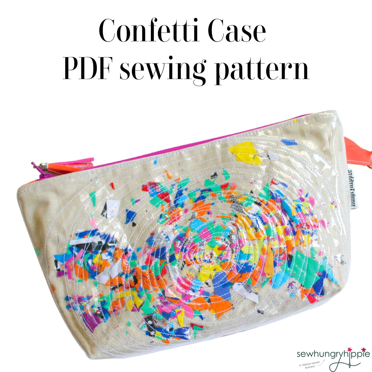 Confetti Case PDF Sewing Pattern | Etsy