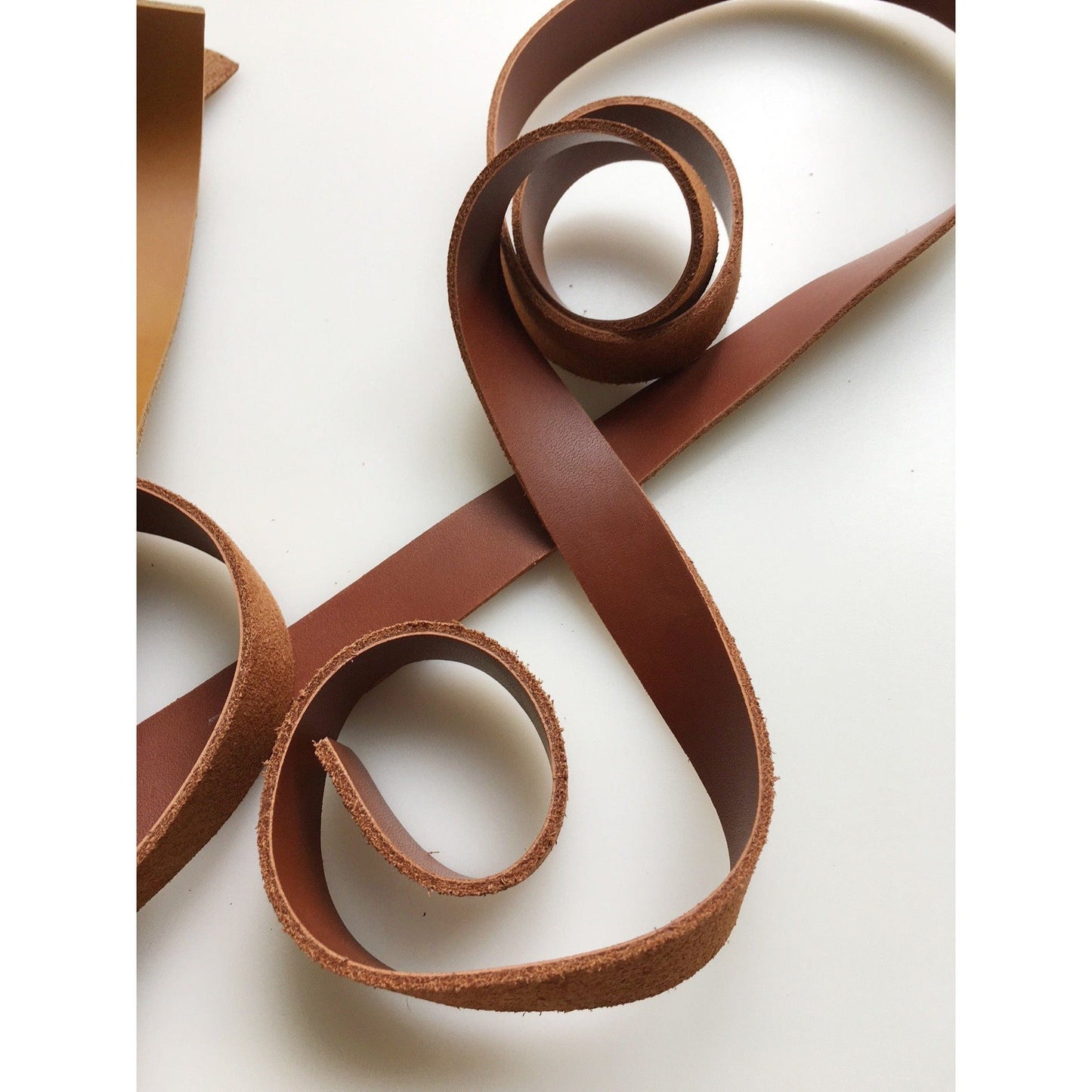 Leather scroll detail
