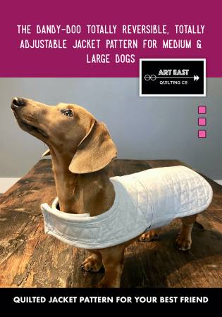 Reversible Quilt Coat for Med-Large Dogs