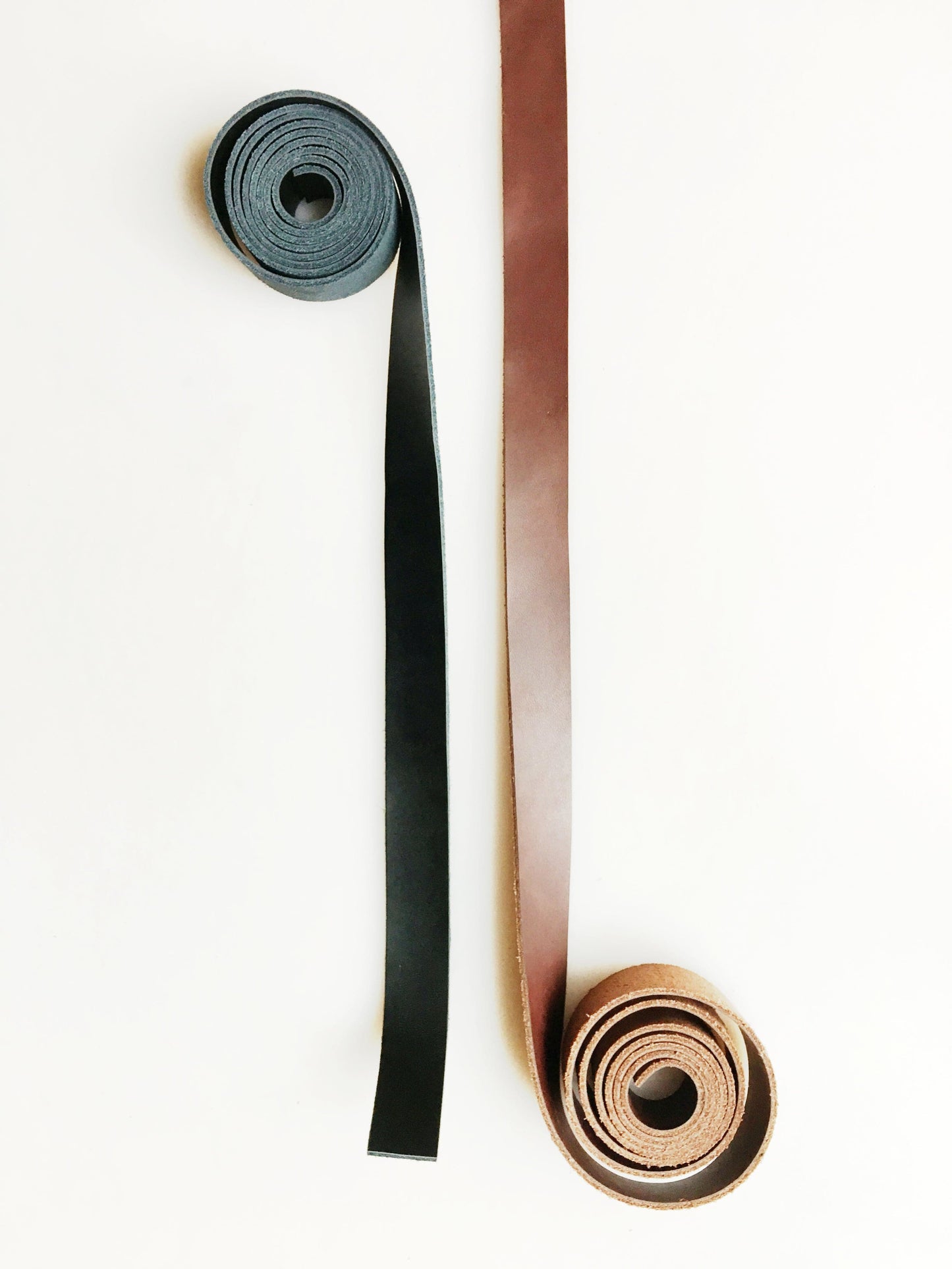 Leather straps for bag making