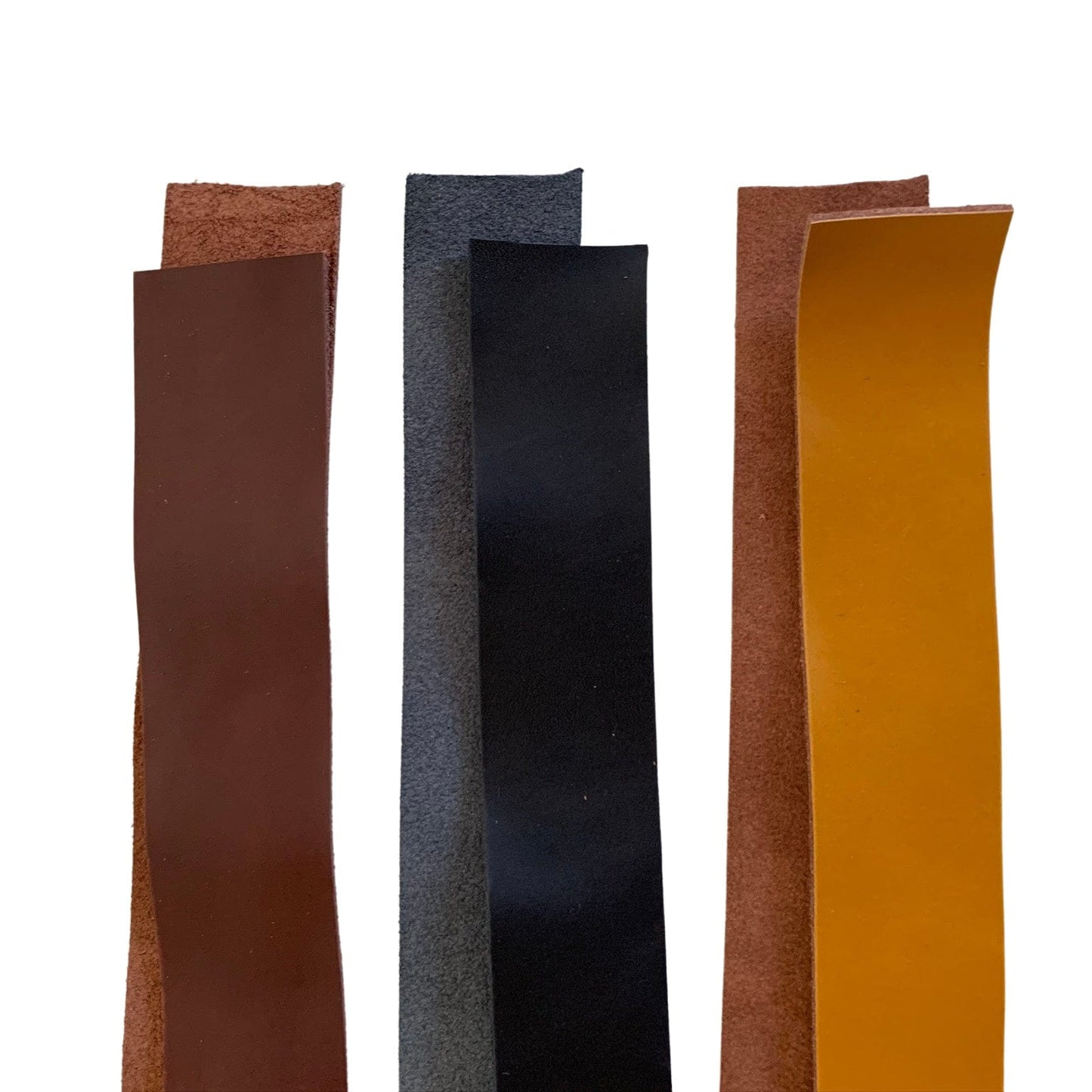1.25 Leather Straps in Various Colors