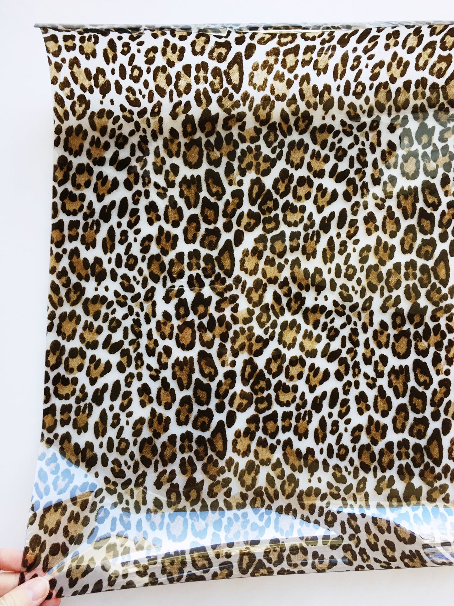 Leopard print vinyl by SewHungryHippie