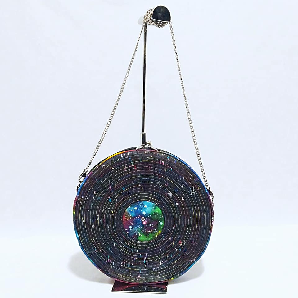 michelleg's galaxy print handbag