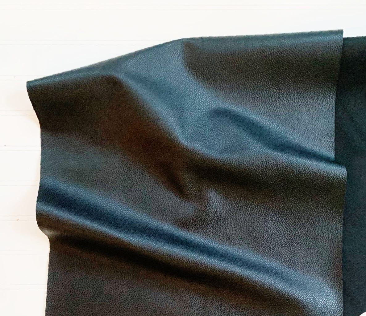 Sew Hungry Hippie Black Vinyl Fabric