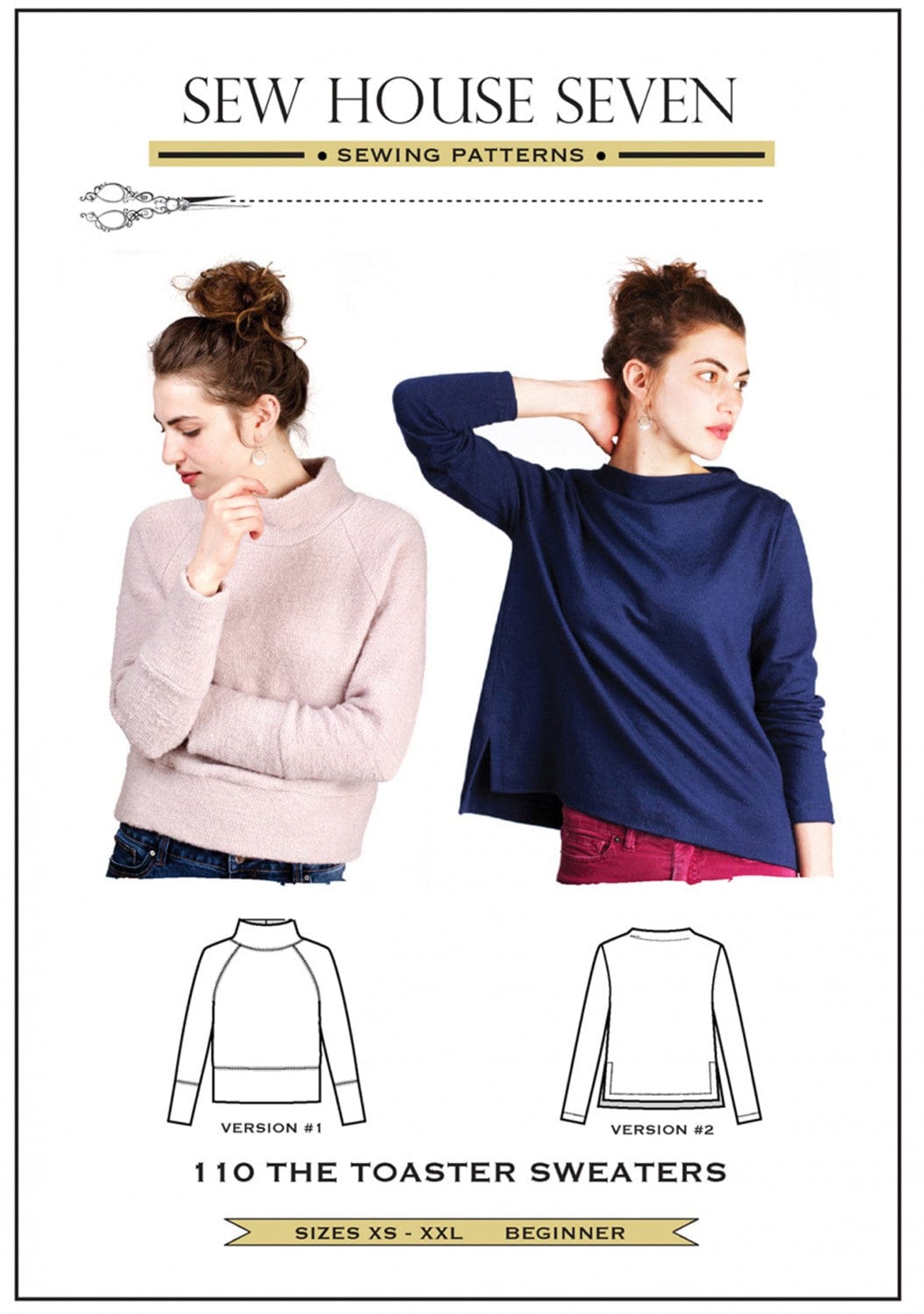 Toaster Sweater sewing pattern by Sew House Seven