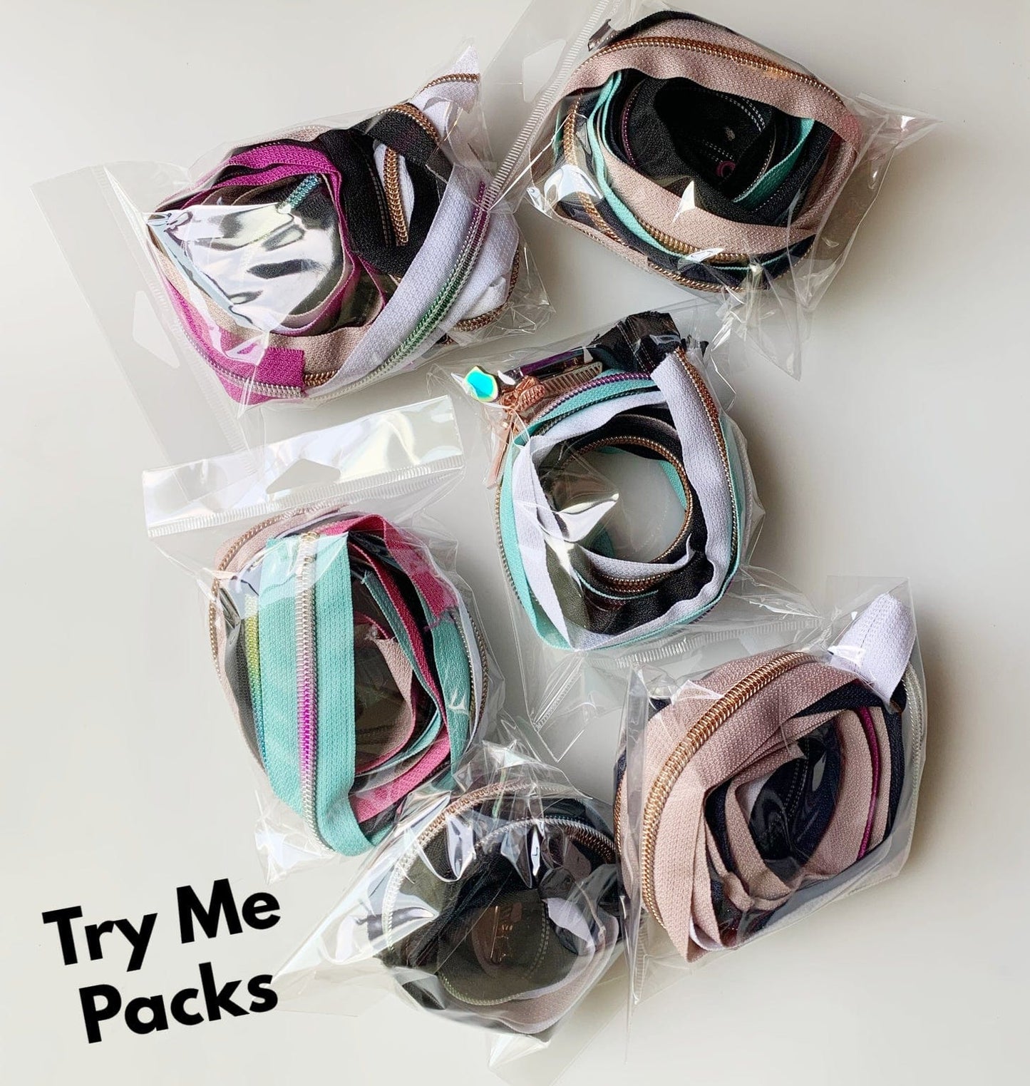 Try Me Zipper Packs