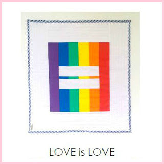 LOVE IS LOVE mini quilt PDF