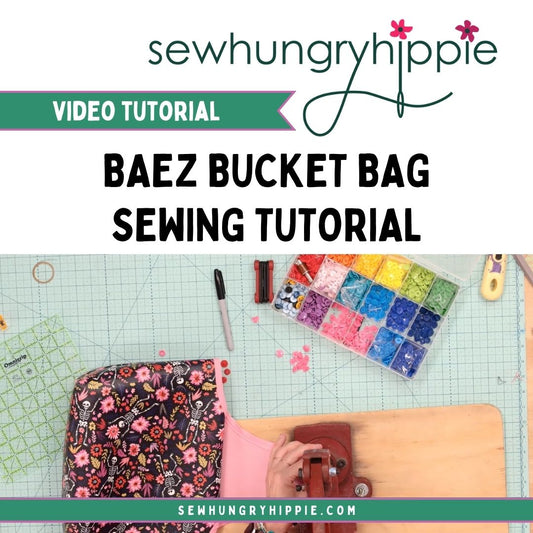 Baez Bucket Bag Sewing Tutorial