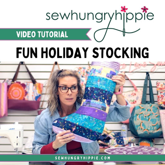 Fun Holiday Stocking Sewing Tutorial