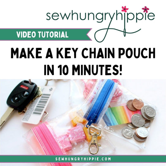 Make a 10 min Key Chain Pouch