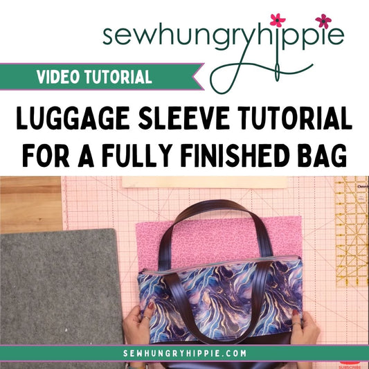 Luggage Sleeve Tutorial for a Previously Made Bag