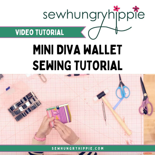 Mini Diva Wallet Sewing Tutorial