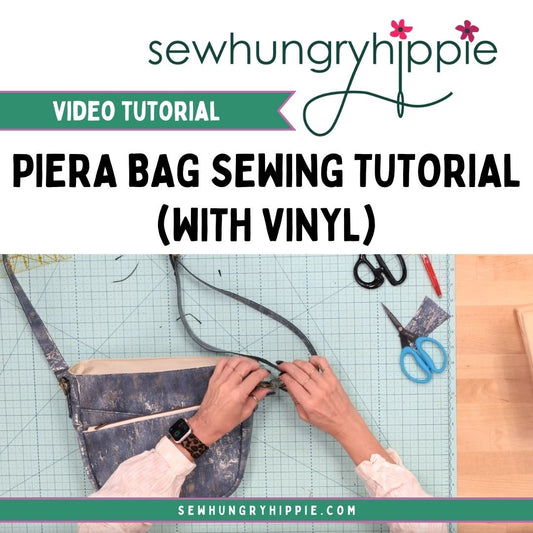 Piera Bag Sewing Tutorial (with Sew Hungry Hippie vinyl)