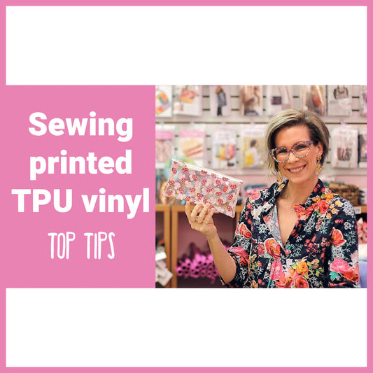 Skillbuilder Session: How to Sew TPU Vinyl