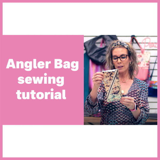 Angler Bag Sewing Tutorial