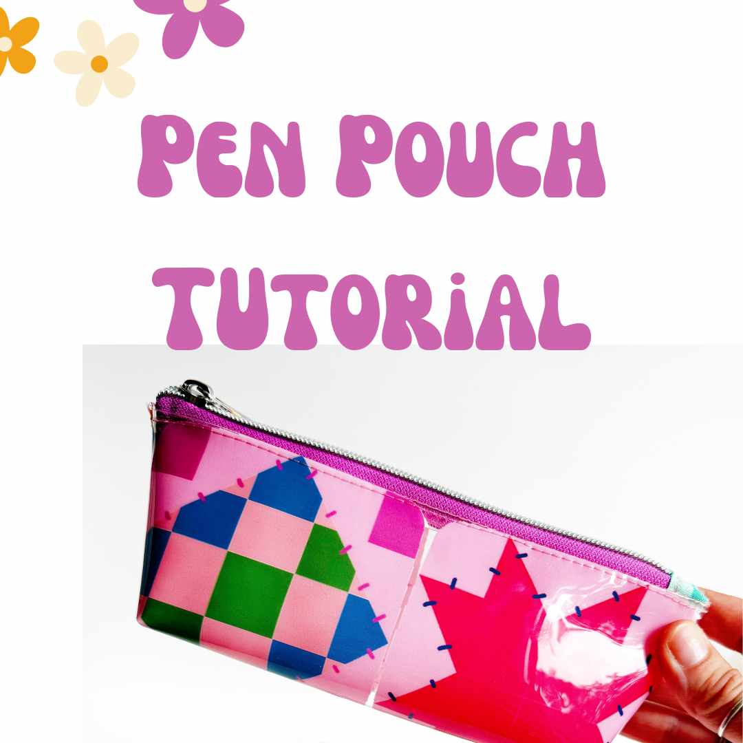 Vinyl Pen Pouch Tutorial