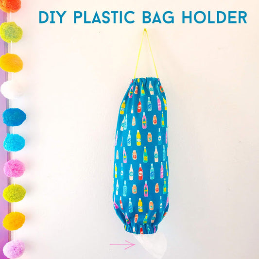DIY plastic bag holder