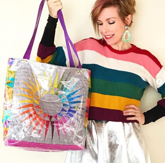 Vinyl Overlay for bags