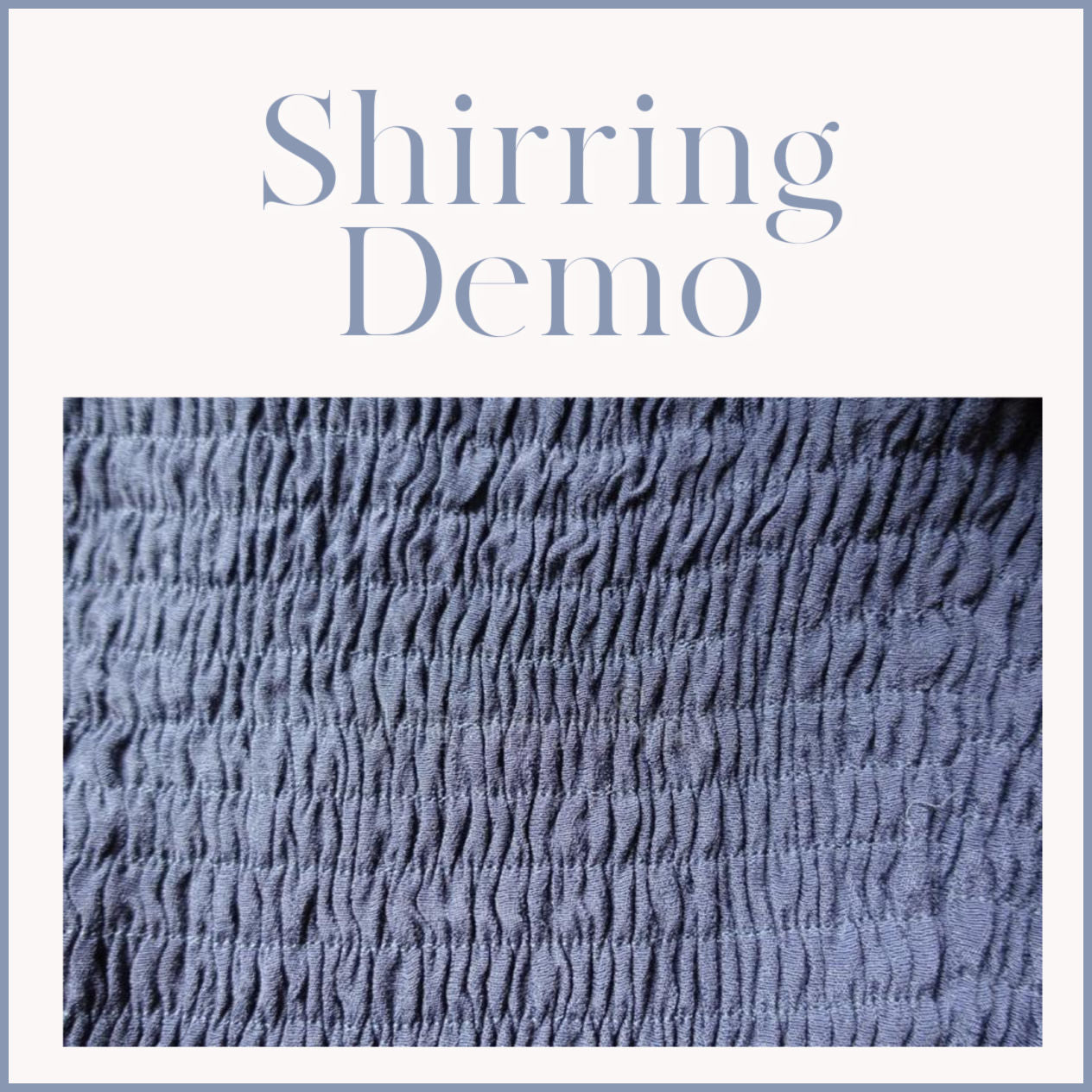Shirring Design Shirring Tutorial: Master the Art of Sewing Shirred Fabrics ...