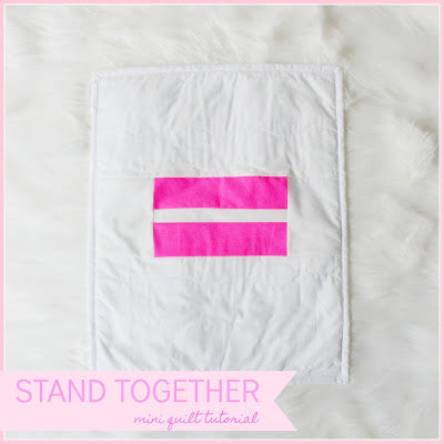 Women's Equality Mini Quilt pattern free PDF download