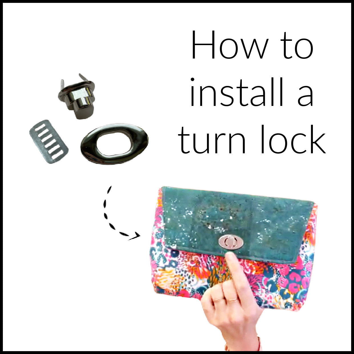Turn Lock Post Install a Turn Lock the Easy Way: Step-by-Step Guide | SewHungryhippie