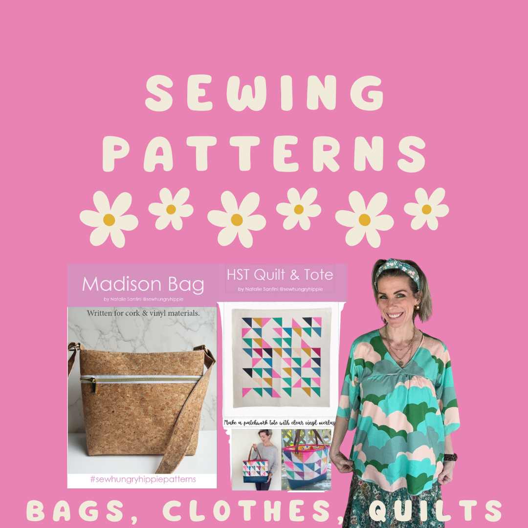 Search Sewing Patterns Sewing Patterns for Bags, Garments & Accessories - Sew Hungry Hippie ...