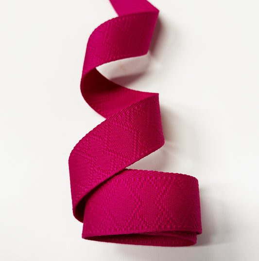 Hot Fuchsia Webbing per yard