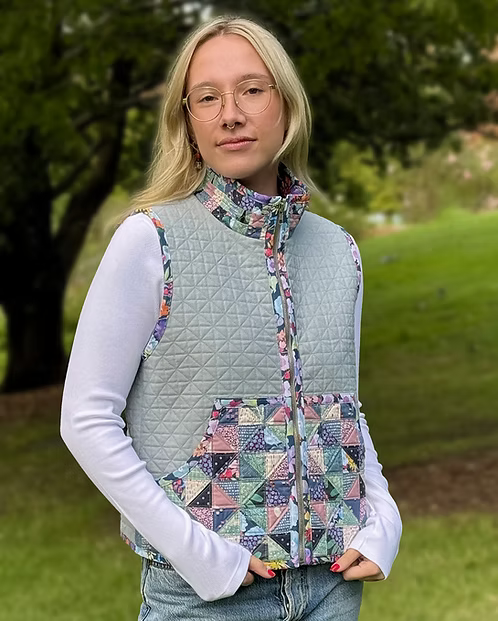 Britney Vest Pattern by Melly & Me