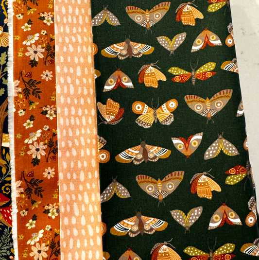 3 YD Bundle Windham Moths and Flowers