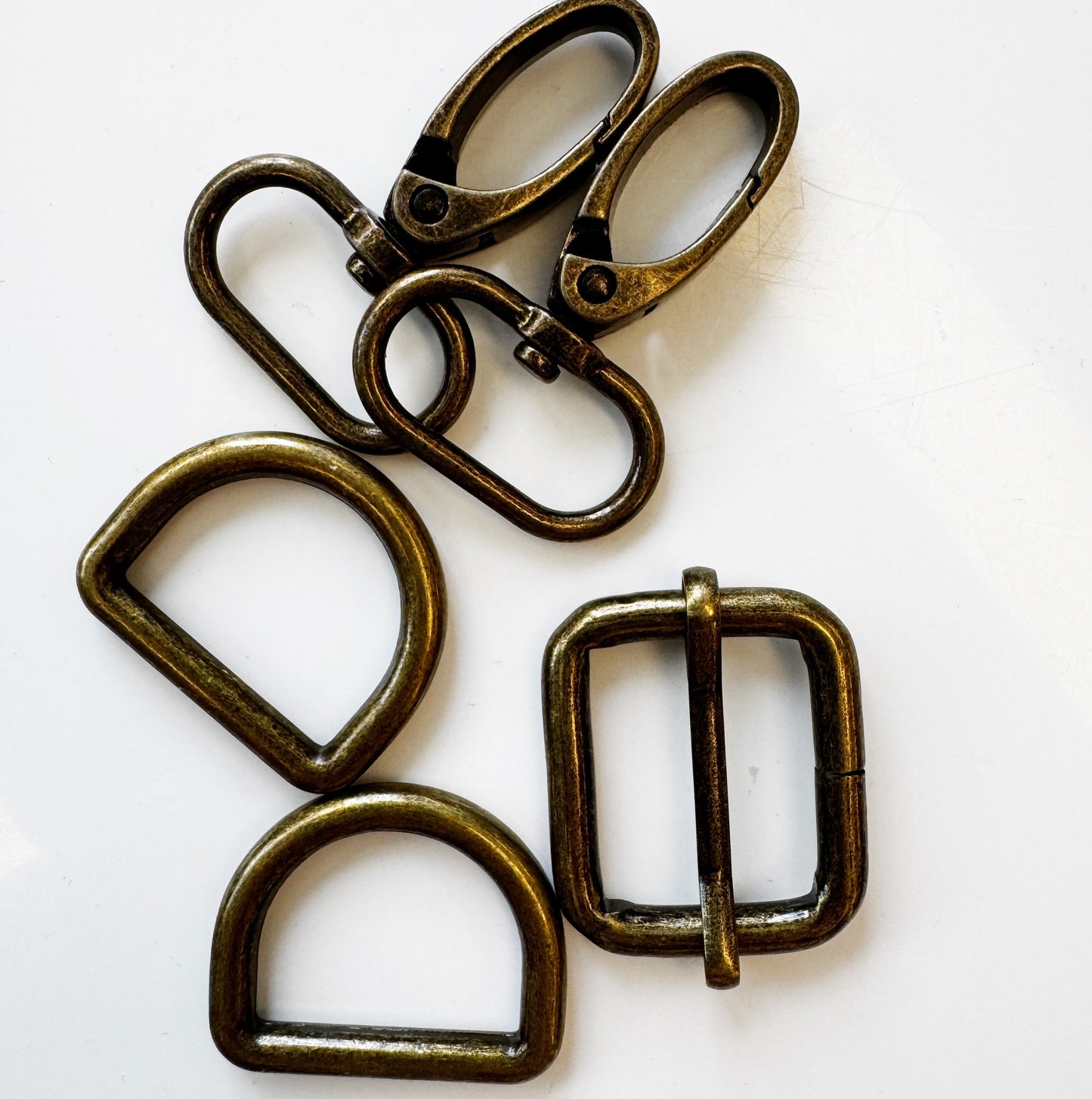 Bag Making Hardware Pack - Antique Bronze