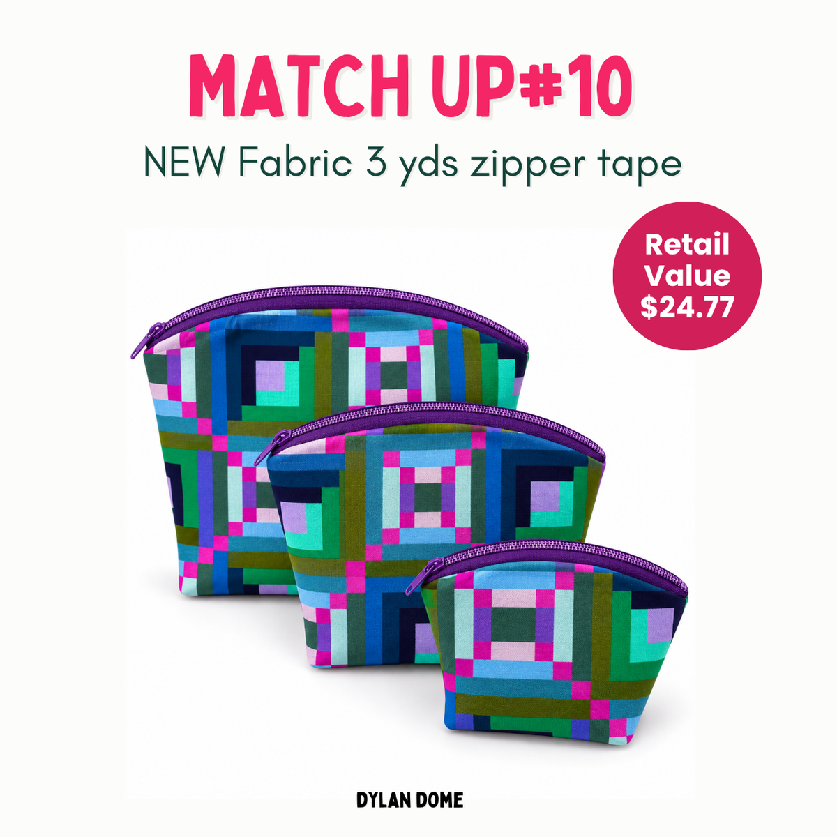 Weekly Vinyl & Fabric Matchups Bundle – Bag Making Craft Supplies Sep 30