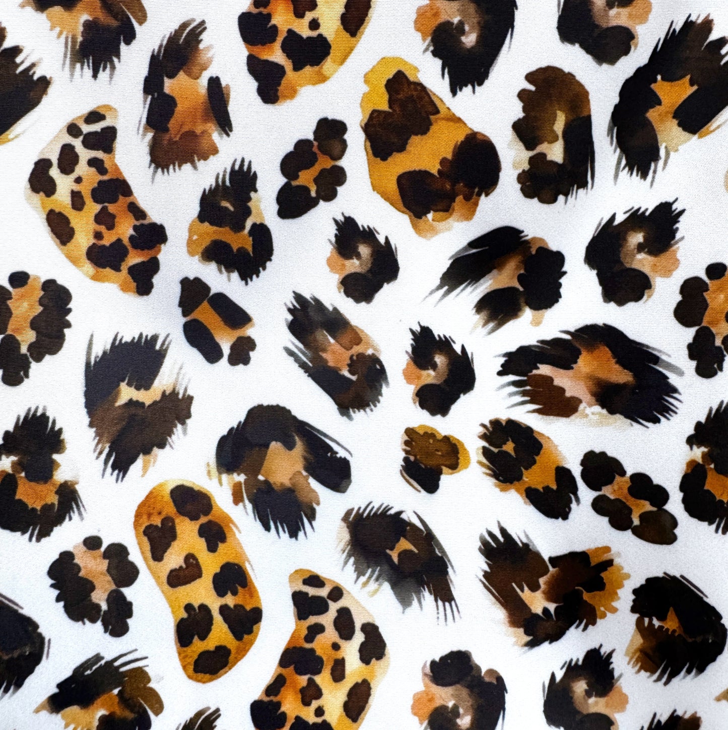 Bonded Nylon Animal Print Neutral