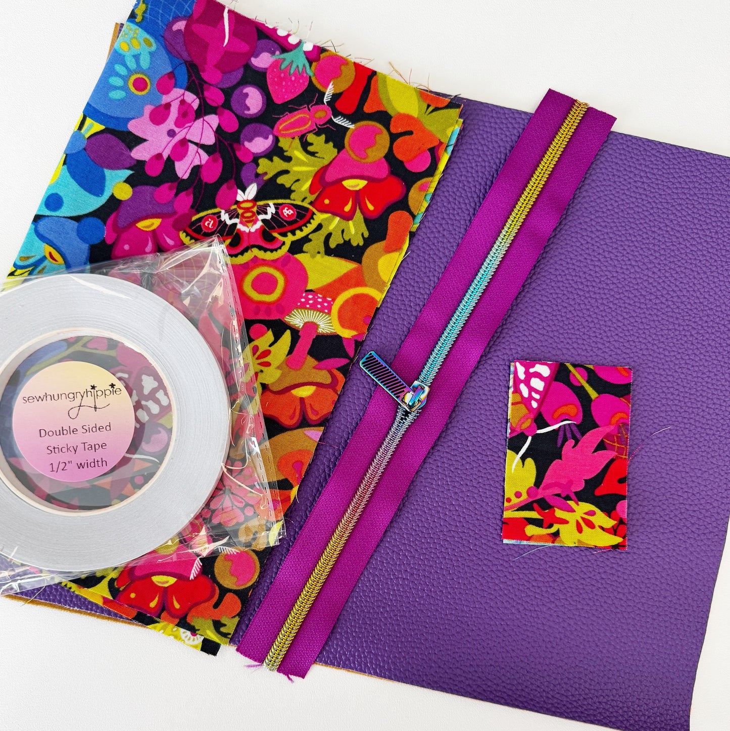 Sookie Sews KIT for Easy Zipper Case Project