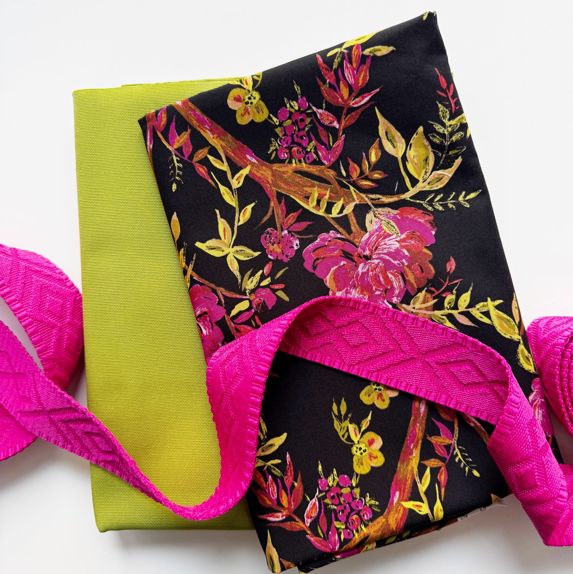 1 yard canvas + 2 yards webbing + WRC