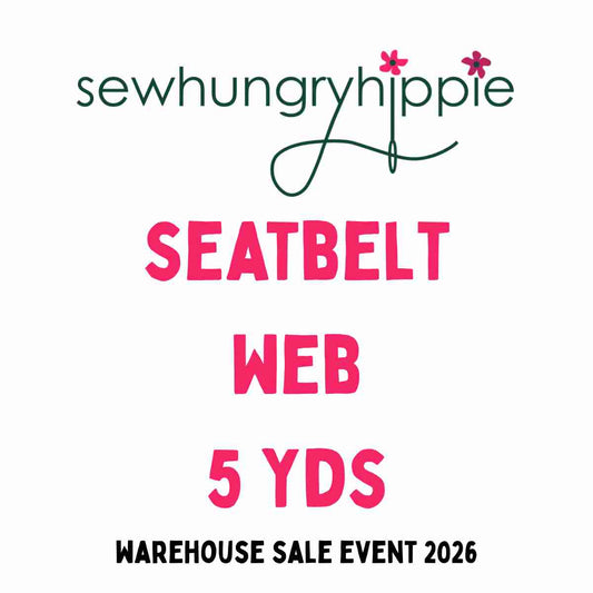 GENERIC SEATBELT WEBBING 5yd  12