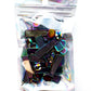 20-pack rainbow zipper pulls for #5 zipper tape, colorful hardware for handmade bags, pouches, and accessories.
