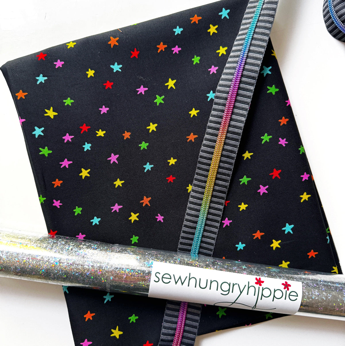 starry fabric with stars vinyl