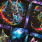 Galaxy Cat Fabric Bundle – Celestial Cats Panel + Galaxy Fabric