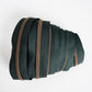 Hunter Green Zipper Tape with bronze teeth 3 YDS