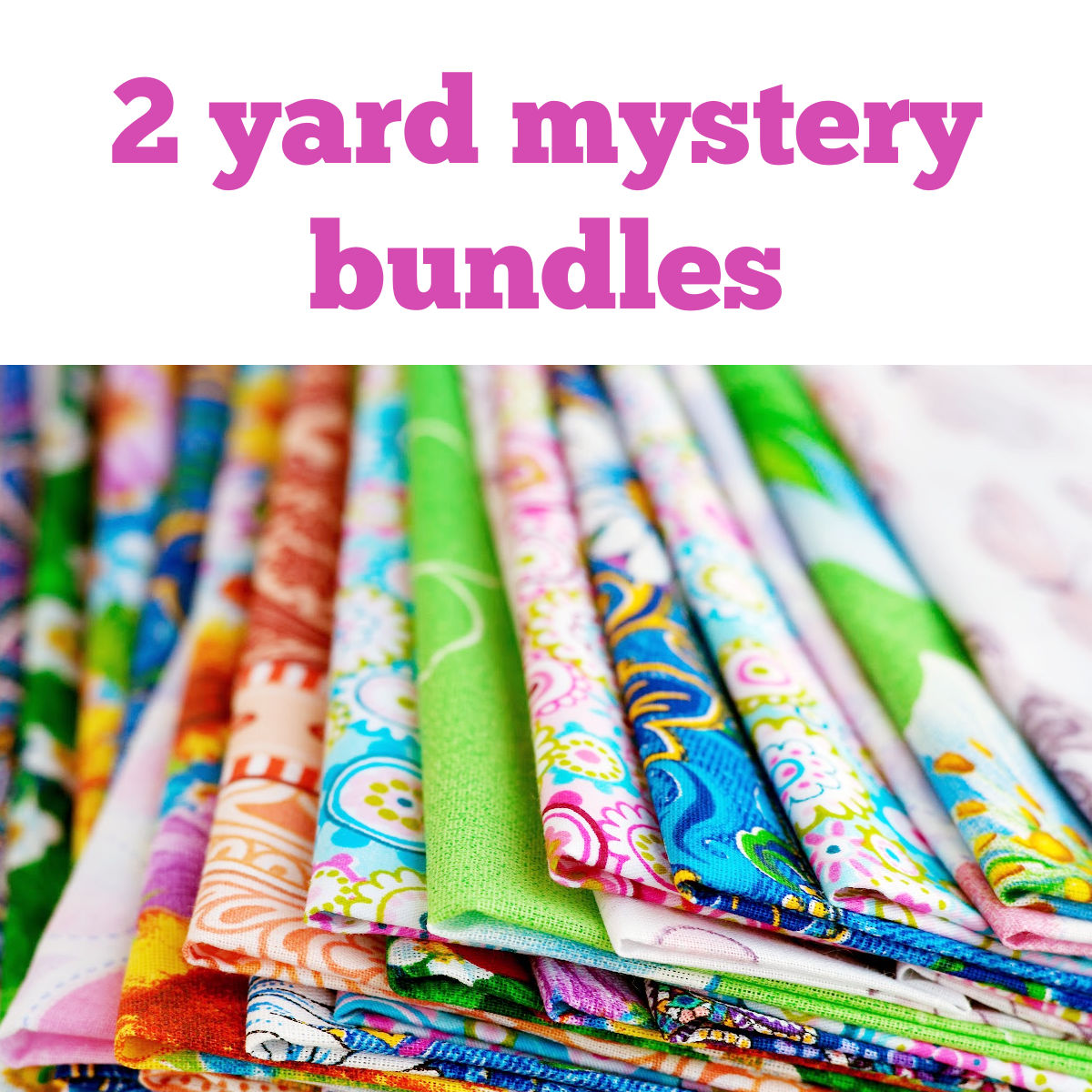 2 yd fabric bundle