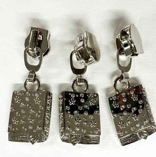 Book Lover zipper pulls 3 pack