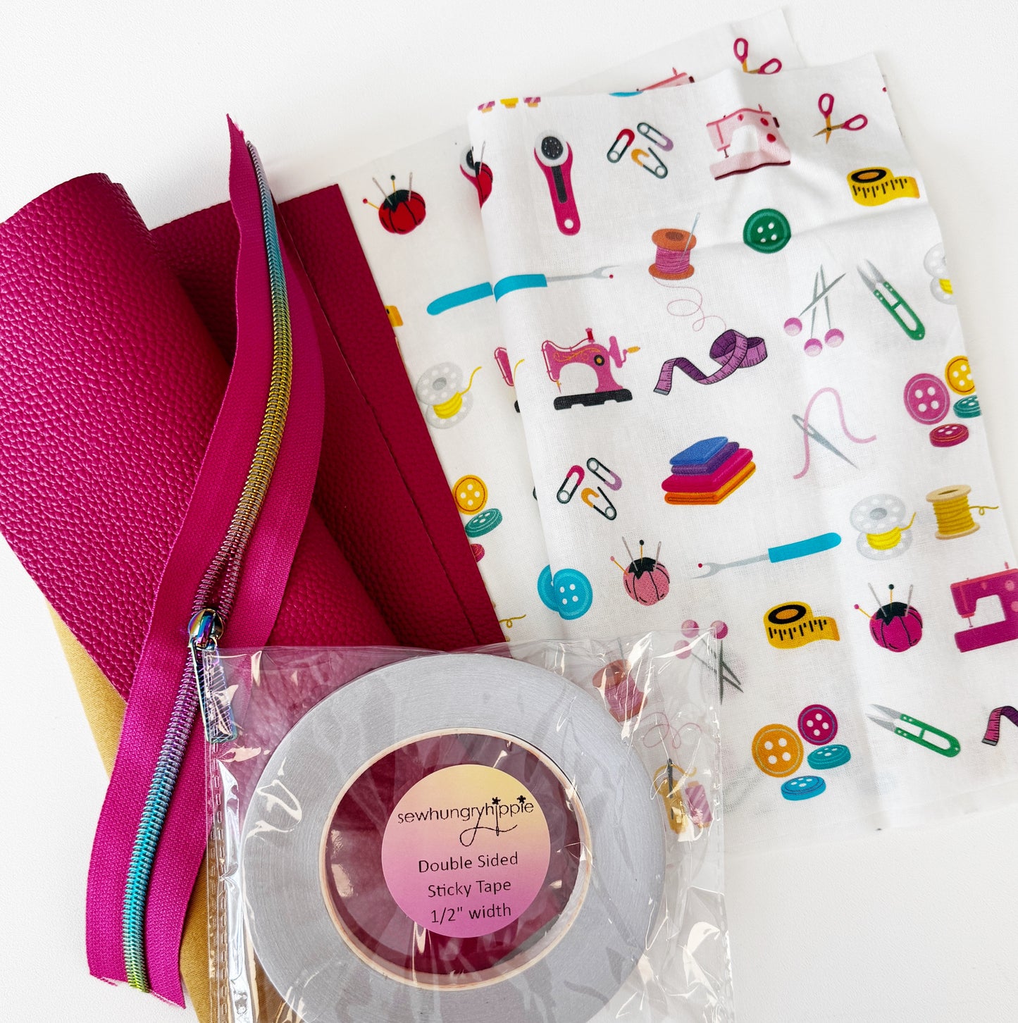 Sookie Sews KIT for Easy Zipper Case Project