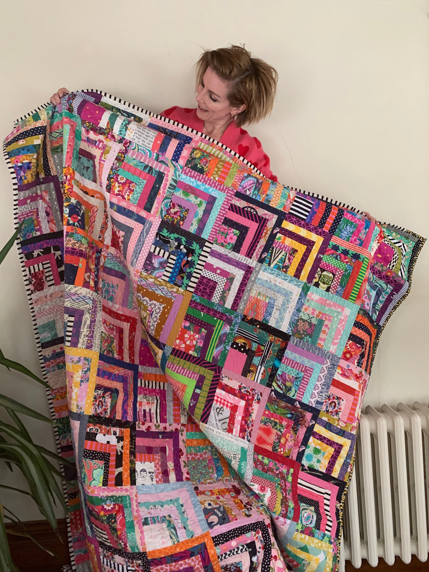 Easy Cabin Quilt Pattern
